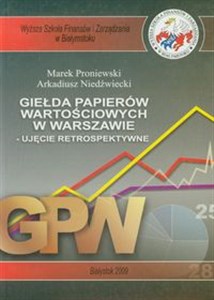 Picture of Giełda papierów wartościowych w Warszawie ujęcie retrospektywne