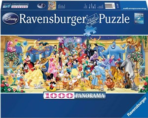 Picture of Puzzle 1000 Panoramiczne Postacie Disney 15109