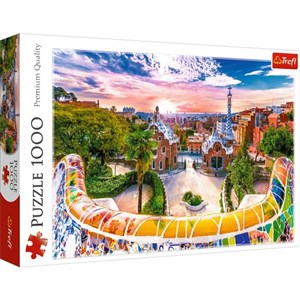Picture of Trefl puzzle 1000 Zachód słońca nad Barceloną