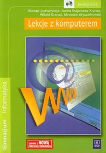 Obrazek Lekcje z komputerem Podręcznik z płytą CD gimnazjum