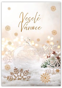 Obrazek Karnet Wesołych Świąt - Vesele Vanoce Cestina