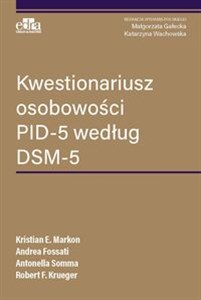 Picture of Kwestionariusz osobowości PID-5 według DSM-5