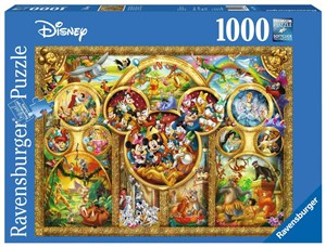 Picture of Puzzle 2D 1000 Najpiększniejsze momenty Disneya 15266