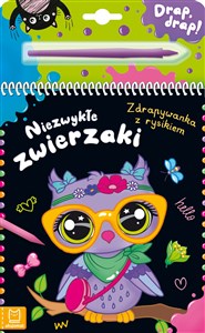 Picture of Niezwykłe zwierzaki Zdrapywanka z rysikiem