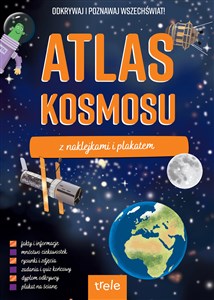 Picture of Atlas kosmosu z naklejkami i plakatem. Atlasy z naklejkami
