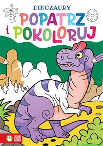 Picture of Popatrz i pokoloruj Dinozaury