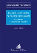 polish book : Umowa lice... - Beata Giesen
