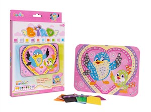 Obrazek Wyklejanka po numerach Ptaszek