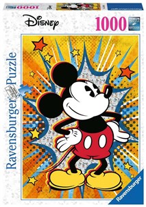Obrazek Puzzle 2D 1000 Myszka Miki Retro 15391