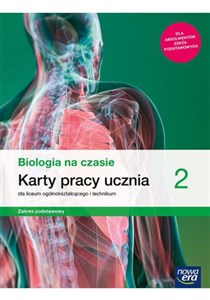 Picture of Biologia na czasie 2 Karty pracy Zakres podstawowy Szkoła ponadpodstawowa