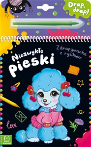 Picture of Niezwykłe pieski Zdrapywanka z rysikiem