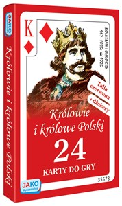 Picture of Karty 24 Królowie i królowe Polski Talia czerwona