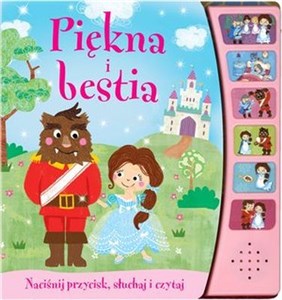 Obrazek Piękna i bestia Książeczka dźwiękowa