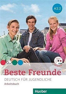 Obrazek Beste Freunde A2.2 AB + CD wersja niemiecka HUEBER