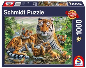 Picture of Puzzle 1000 PQ Tygrysy 111090