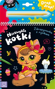 Picture of Niezwykłe kotki Zdrapywanka z rysikiem