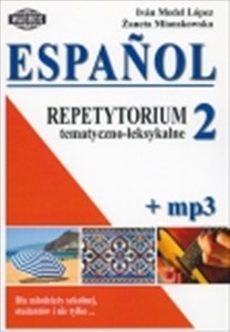 Picture of Espanol Repetytorium tematyczno-leksykalne 2+ mp3 Hiszpański dla młodzieży szkolnej, studentów i nie tylko ...