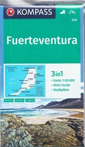 Obrazek Fuerteventura mapa 3 w 1 1:50 000