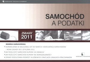 Picture of Samochód a podatki Zmioany 2011