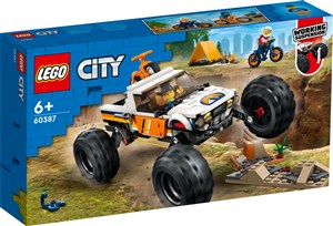 Picture of LEGO City Przygody samochodem terenowym z napędem 4x4 60387