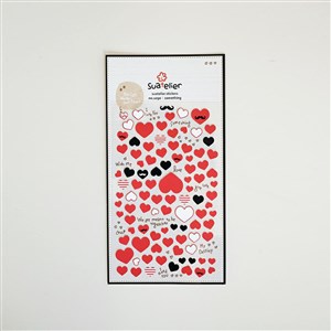 Obrazek Naklejki ozdobne Serduszka