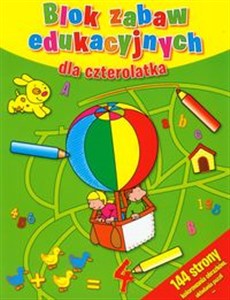 Picture of Blok zabaw edukacyjnych dla czterolatka