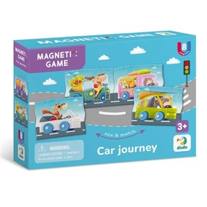 Obrazek Gra magnetyczna Przygoda w pojazdach