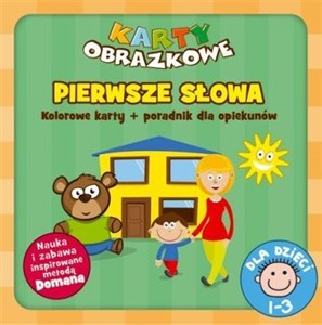 Picture of Karty obrazkowe Pierwsze słowa Kolorowe karty + poradnik dla opiekunów