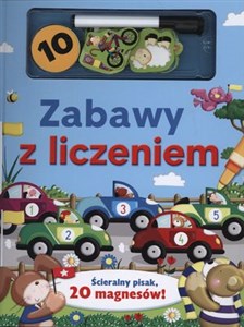 Obrazek Zabawy z liczeniem Ścieralny pisak 20 magnesów