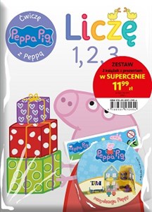 Obrazek Pakiet liczę 123 / rysuję kształty i figury Świnka Peppa