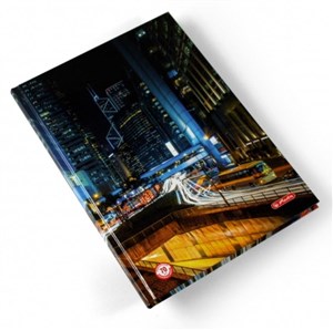 Obrazek Brulion A4/96K kratka City Lights (5szt)