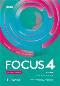 Obrazek Focus Second Edition 4 Student's Book + Interactive Student eBook Liceum technikum