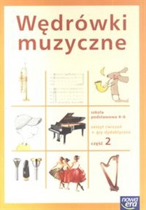 Picture of Wędrówki muzyczne 4-6 Zeszyt ćwiczeń + gry dydaktyczne Część 2 Szkoła podstawowa