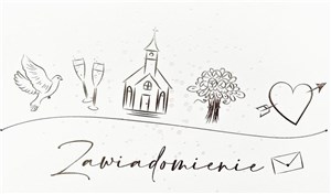 Picture of Zaproszenie Ślub ZP-22 (10 szt.)