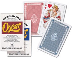 Picture of Karty do gry Piatnik 1 talia Oscar