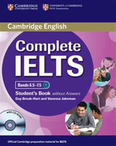 Obrazek Complete IELTS Bands 6.5-7.5 Student's Book without answers + CD