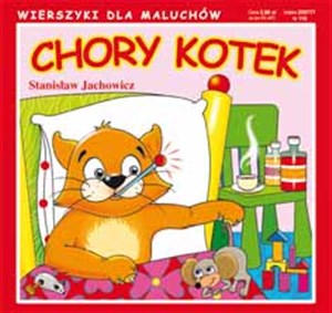 Obrazek Chory kotek Wierszyki dla Maluchów 110