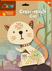 Picture of Ścieg krzyżowy - kot