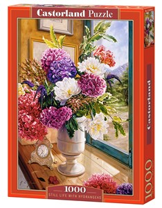 Picture of Puzzle Still Life with Hydrangeas 1000 C-104444
