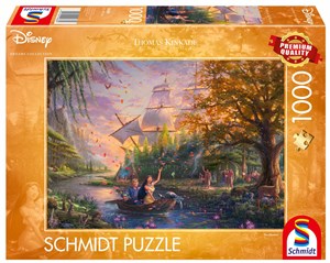 Obrazek Puzzle 1000 PQ Pocahontas T. Kinkade 109994