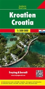 Obrazek Chorwacja mapa drogowa 1:500 000