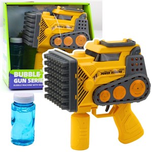 Obrazek Pistolet na bańki mydlane żółty