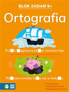 Picture of Blok zadań 9+ Ortografia