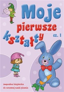 Obrazek Moje pierwsze Kształty 1 zmywalna książeczka do wczesnej nauki pisania