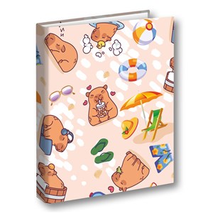 Obrazek SEGREGATOR A4/2 T 0119 KAPIBARA PLAŻA FOLIA MAT NIERYSUJĄCA