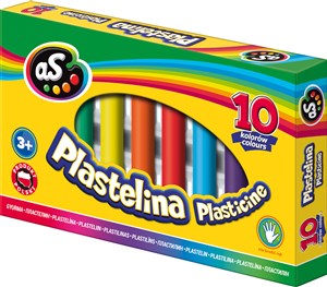 Obrazek Plastelina AS 10 kolorów