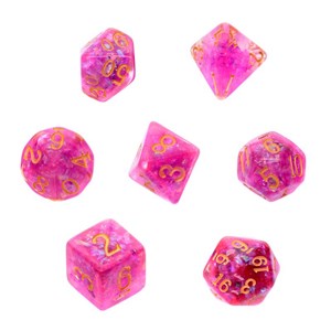 Picture of Komplet kości RPG fioletowe Gęsty rdzeń REBEL