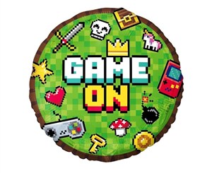 Obrazek Balon foliowy Game On 45cm