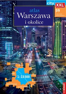 Picture of Warszawa i okolice Atlas miasta 1:13 500