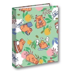 Obrazek SEGREGATOR A4/2 T 0120 KAPIBARA ŁĄKA FOLIA MAT NIERYSUJĄCA